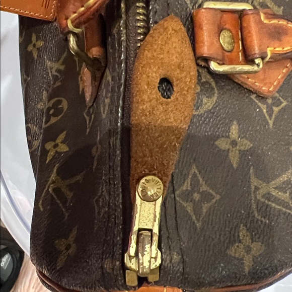 Louis Vuitton Brown Monogram Satchel - Picture 15 of 16